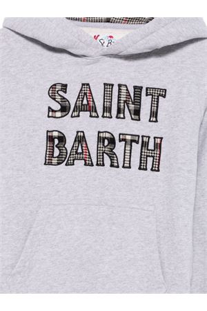 Grey cotton hoodie SAINT BARTH KIDS | OLI000100752E